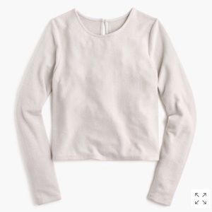 J. Crew Cropped Long-Sleeve T-Shirt